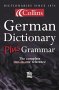 Collins German Dictionary Plus Grammar Book Cover