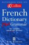 Collins French Dictionary Plus Grammar Book Cover